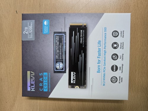 KLEVV CRAS C910G M.2 NVMe 파인인포 (2TB)+케이스