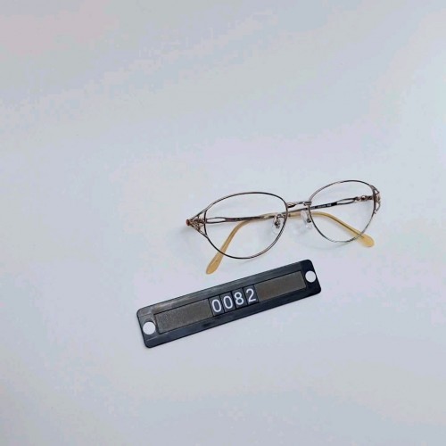 00s 일본 빈티지/ T415 보석 힌지 장식 티타늄 안경테53mm/여성안경 일제 수입 패션 클래식 y2k 아이웨어