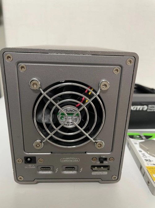 AKiTiO Thunder3 Quad mini 썬더볼트3 SSD 2TB 4TB 작업용 스토리지 (M4 맥미니 추천)
