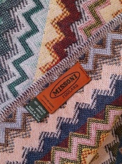 명품 미소니(MISSONI 정품)컬러풀한 색채감각이 뛰어난 아름다운 머플러 목도리 스카프