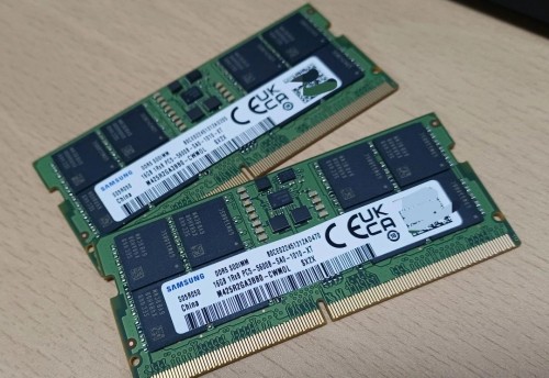 DDR5 PC5-44800 노트북용 메모리 16GB 2개