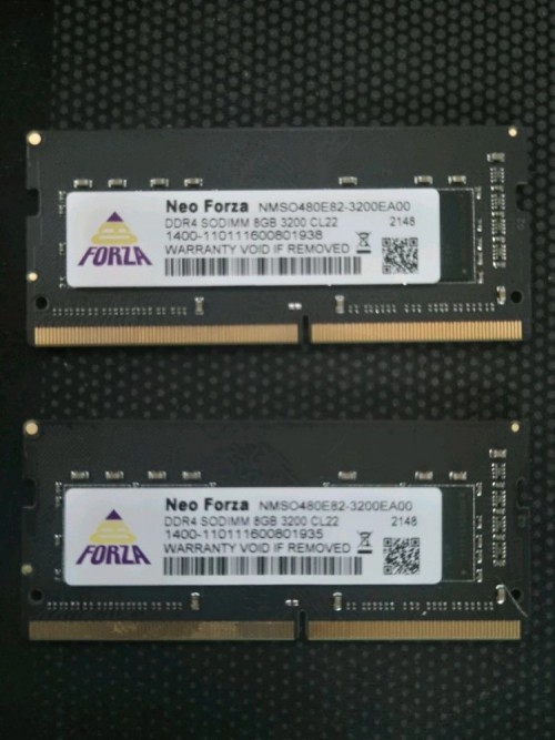 노트북 / mini pc용 DDRr4 8GB 2 (neo forza)