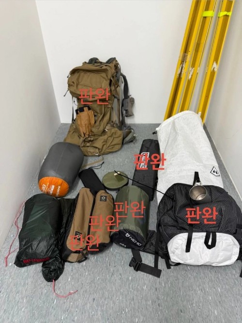 캠핑용품 판매합니다 힐레베르그 헬리녹스 등