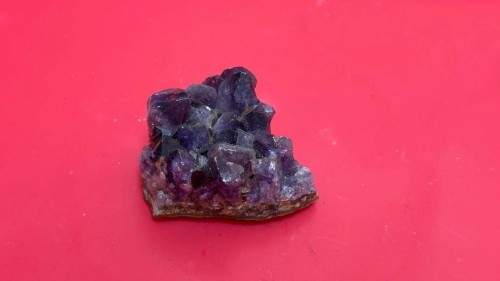 자수정 단면 [고급 희귀 수정 원석 /인테리어 소품 6*4cm]