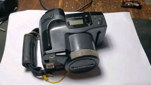 택포/올림푸스 IZM300 캠코더형 필름카메라 / 빈티지 레트로 로모 앤틱 y2k 일본 감성 필카 촬영 사진