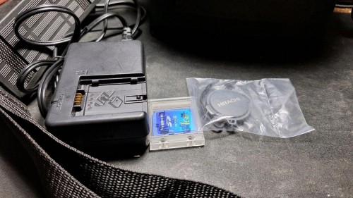 히타치 nv-db1 캠코더 카메라 빈티지 레트로 로모 앤틱 y2k 일본 감성 필카 촬영 사진