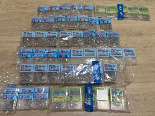 해동 핀도래 덕용 낚시 도래 새상품 일괄 싸게 판매합니다