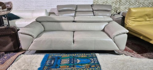 니꼴레티(Made in Italy) 이태리 전체 천연가죽 3인 소파
