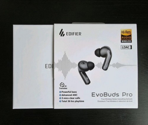 ANC 무선 블루투스 이어폰 에디파이어 EvoBuds Pro(편의점택포4.5)
