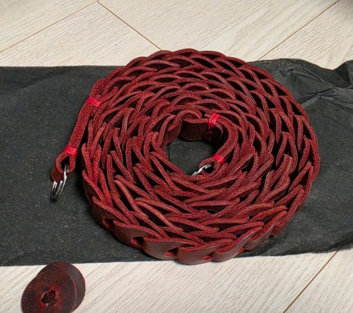 락앤롤스트랩 M 로얄 레드 가죽 핸드메이드 스트랩 ROCKnRoll M Royal Red