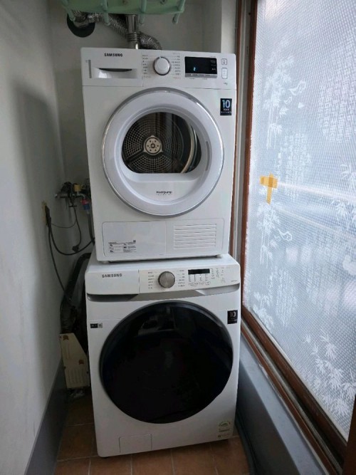 무료배송설치 세탁기 건조기 세트, 삼성전자