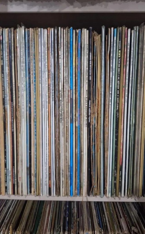 카페 장식 DP 진열 소품용 LP 1,000장 일괄(7번사진 인테리어 예시 참조)