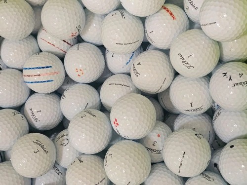 타이틀리스트 PRO V1 A급 50개 로스트볼 골프공