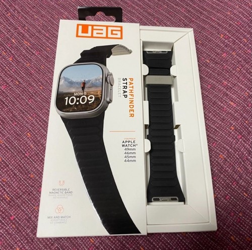 UAG 애플워치 패스파인더 마그네틱 스트랩 블랙티타늄 (44/45/46/49mm)