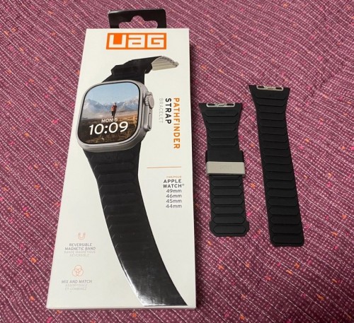 UAG 애플워치 패스파인더 마그네틱 스트랩 블랙티타늄 (44/45/46/49mm)