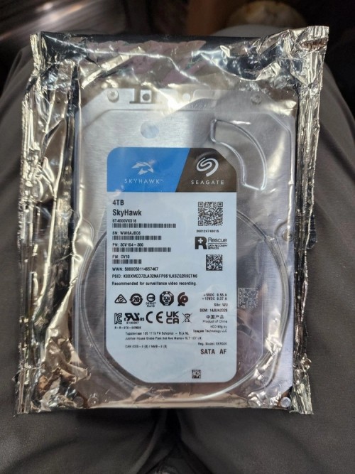 CCTV HDD 씨게이트 하드디스크 4테라 SEAGATE 4TB 미개봉
