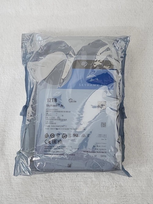 CCTV HDD 씨게이트 하드디스크 12테라 SEAGATE 12TB 미개봉 CMR PMR