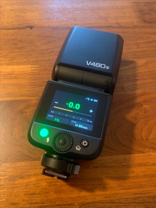 고독스 V480 카메라 플래시 가우포토 정발 소니용
