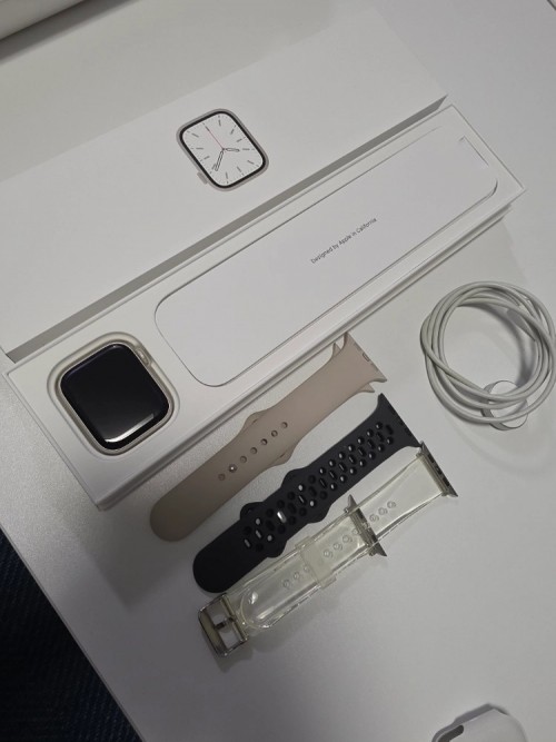 애플워치7 스타라이트 45mm gps
