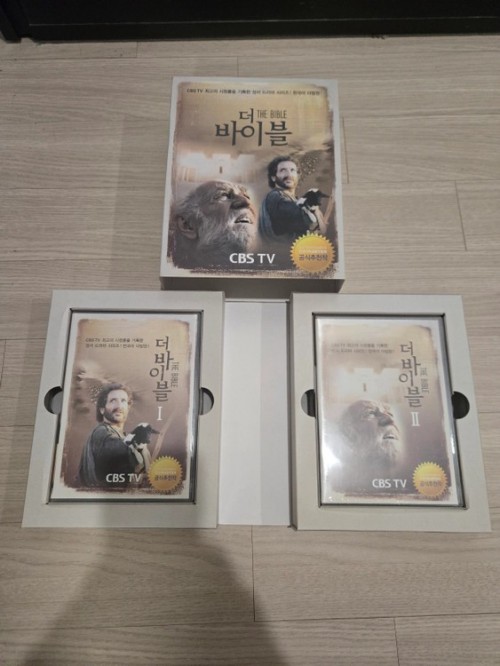 성경 CBS TV 드라마 더 바이블 DVD 박스세트 팝니다