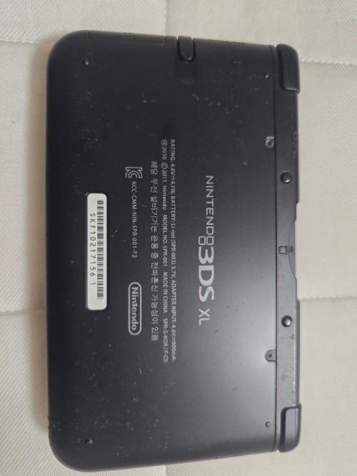 닌텐도 3DS XL 블랙 포켓몬뱅크 구큰다수