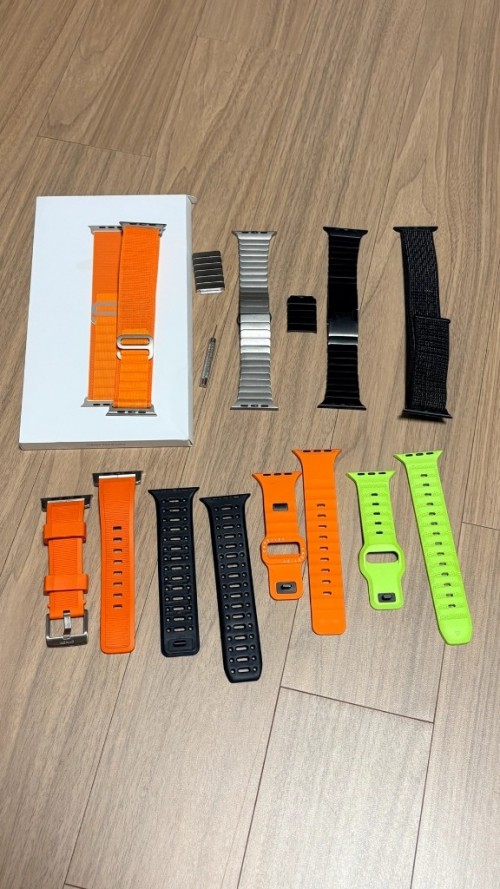 애플워치 스트랩 세트 (42/44/45/49mm)