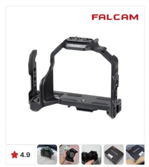 [FALCAM] 팔캠 FC3605C 소니 A7M5 A7M4 A7R5 카메라 케이지 F22 F38 F50 블랙