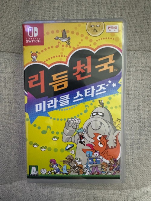 리듬천국 미라클스타즈 닌텐도스위치 게임